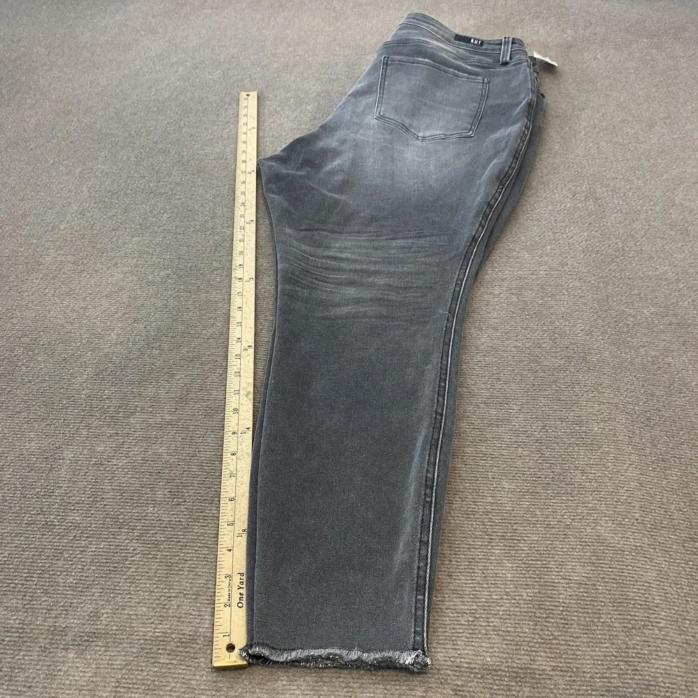 KUT From The Kloth Jeans Womens 20W Gray Donna Fab Ab High Rise Ankle Skinny - Picture 10 of 13